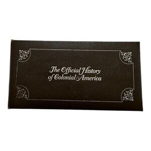 The Official History of Colonial America Bicentennial Council Good Condition